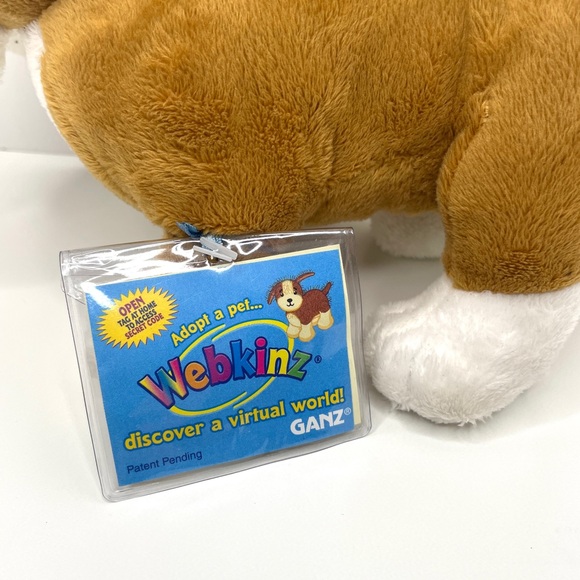Ganz Webkinz Bulldog Plush HM126 - Picture 7 of 10